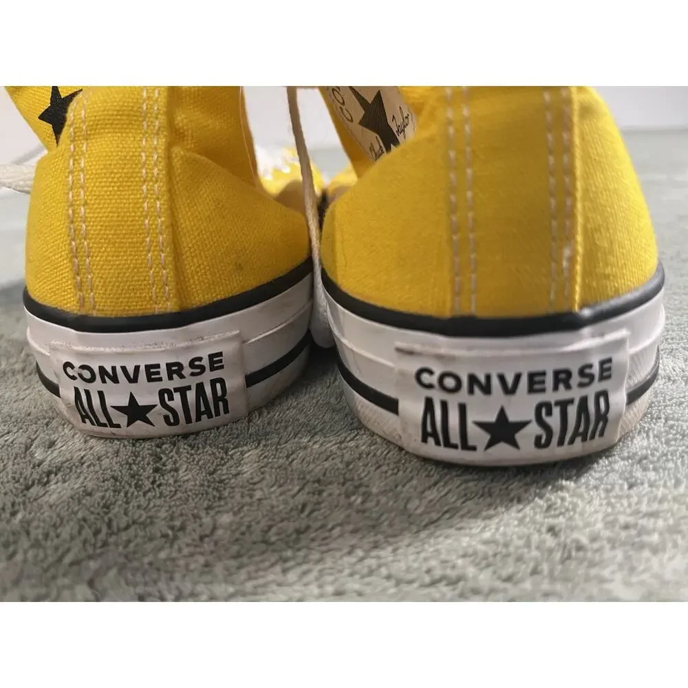 RARE Converse Chuck Taylor All Star Smiley High Top Yellow M6 W8 167070F